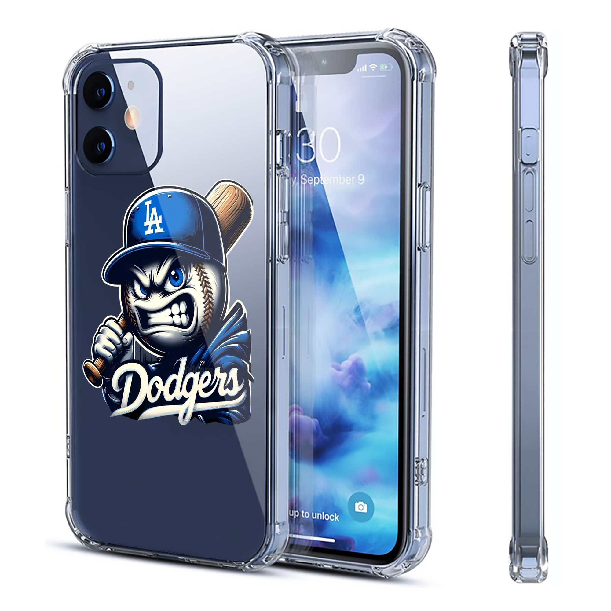  Clear IPhone 12 Case – Soft TPU With UV Print – Enhanced Drop Protection, Precise Fit, Anti-Fingerprint, Customizable Design, Scratch-Resistant, Yellow-Resistant